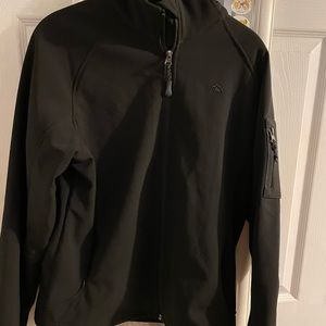 Snozu zip jacket. Black size Medium